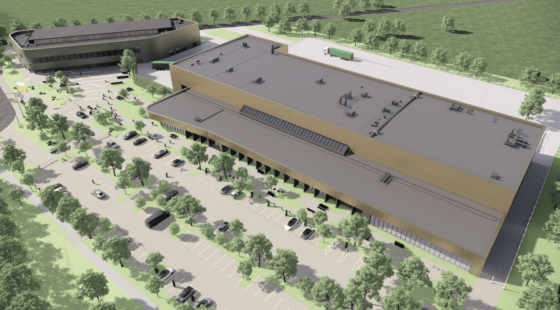 Yard Slabs for Moderna’s Cutting‑Edge Campus at Harwell